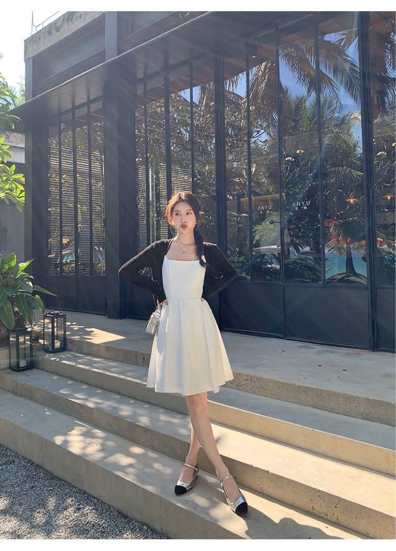 フレンチホルターネックミニワンピースAライン女子会デート用