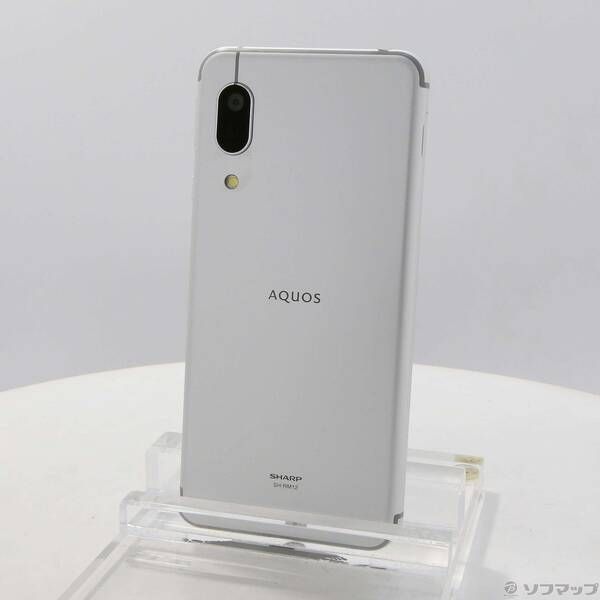 品〕 AQUOS sense3 lite 64GB シルバーホワイト SH-RM12 楽天 SIM 