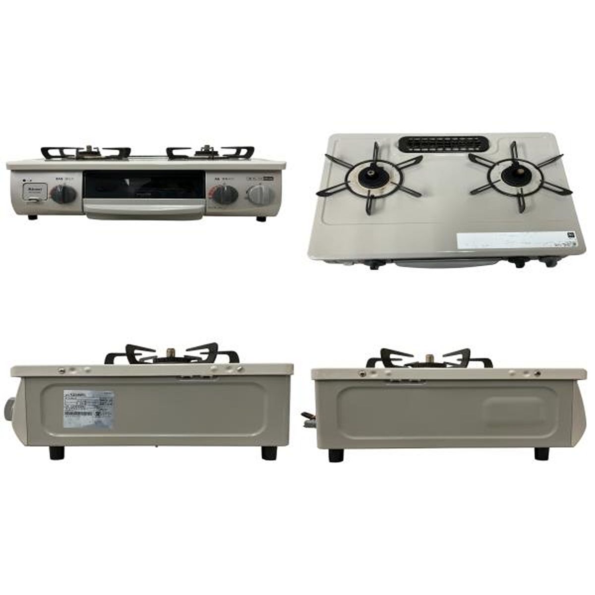 ✨2019年製✨1701番 リンナイ✨LPガスコンロ✨KGM64BE2R‼️