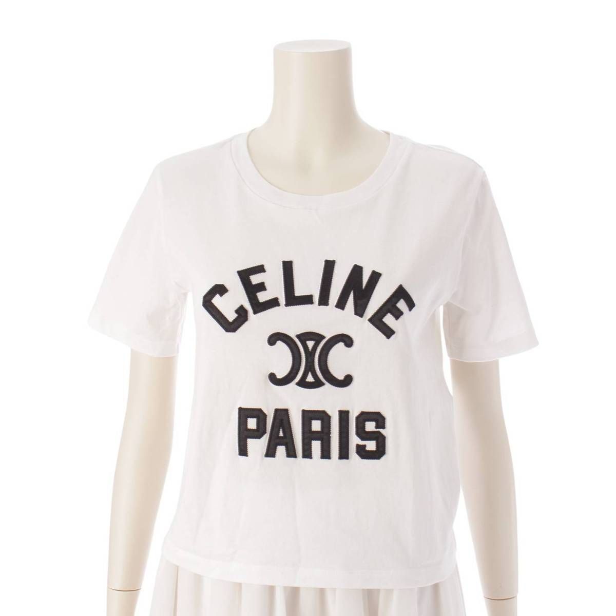 COMME des GARCONS - トリココムデギャルソン 80S コットン ストライプ デザイン L/S 長袖シャツ トップス ホワイト【中古】 トリココムデギャルソン 80S コットン ストライプ デザイン L/S