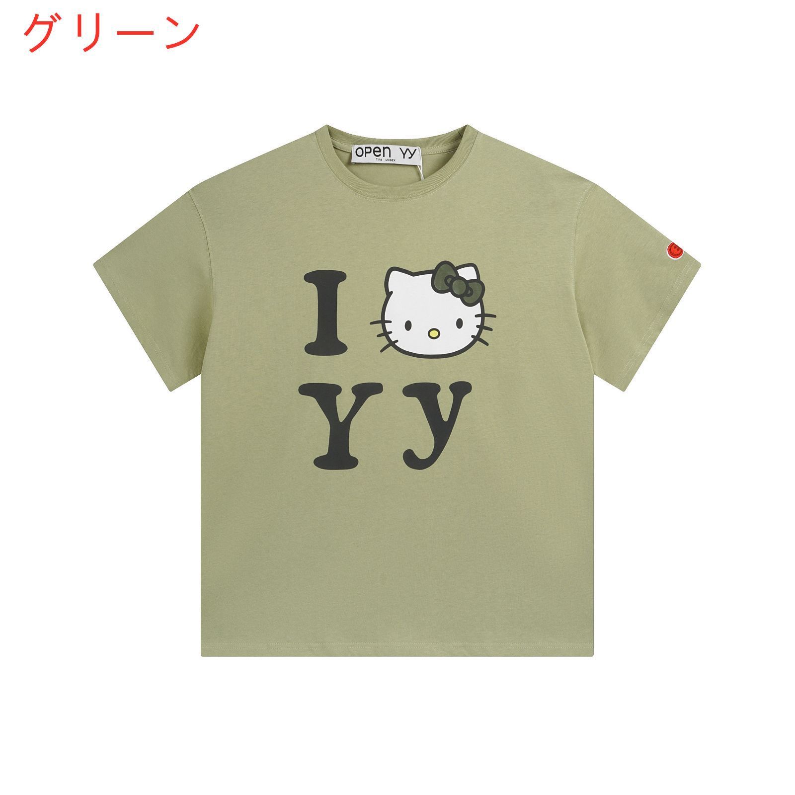 【新品未使用】Open Yy ハローキティ サンリオ コラボ 襟付きTシャツ 新品未使用】Open Yy ハローキティ サンリオ コラボ 襟付きTシャツ