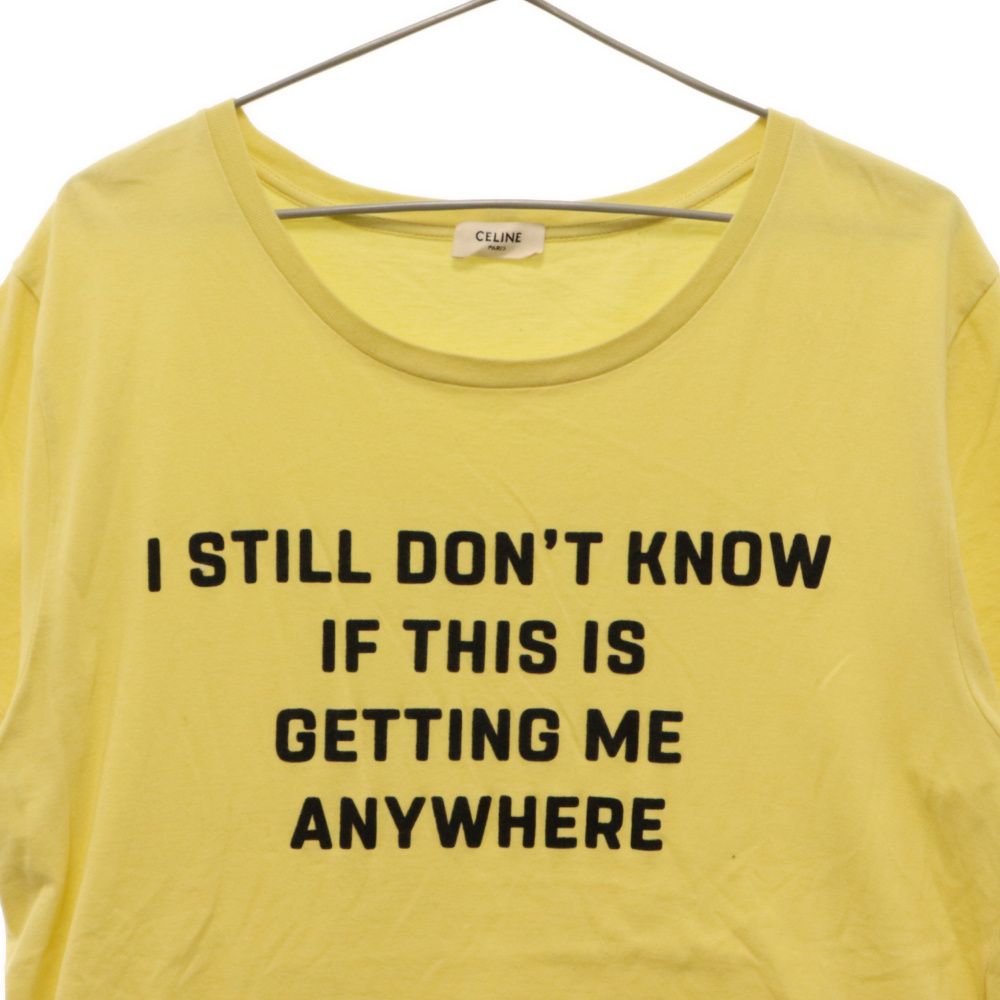 celine 20ss デビッドクレーマーコラボTシャツ ☆美品☆セリーヌ CELINE×David Kramer 2020SS Tシャツ - メルカリ