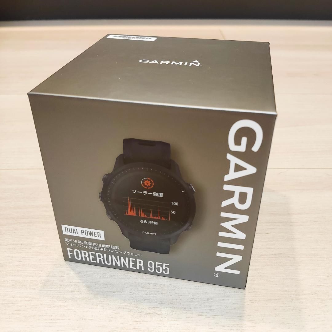 GARMIN Forerunner 955 Dual Power Black - ベストプライス本舗 - メルカリ