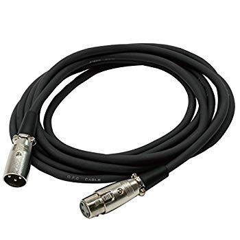 TECH マイクケーブル XLR オス | XLR メス 5m TMCC-5 ブラック wgteh8f