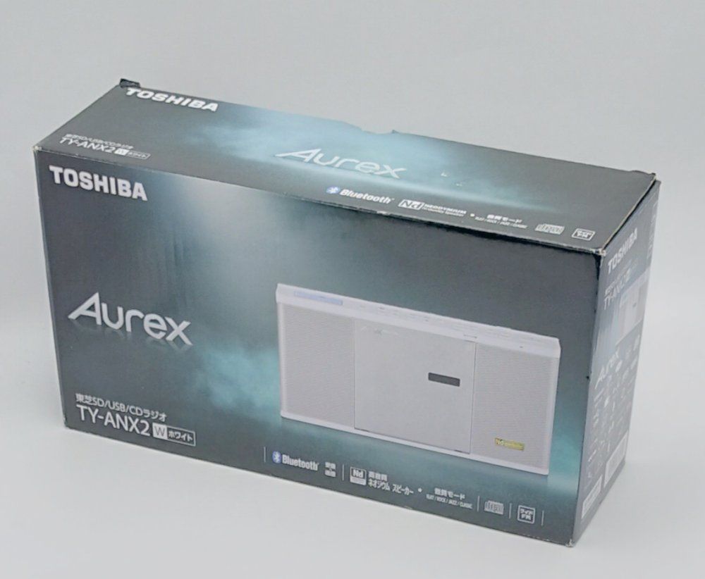 中古 東芝 SD USB CDラジオ ホワイト TY-ANX2(W) 東芝 SD USB CDラジオ