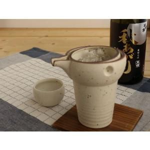 5営業日で発送 ブルーム メーカー取寄 ゆらり 冷酒器 1合 粉引 日本製 美濃焼 食器 - 入数 10