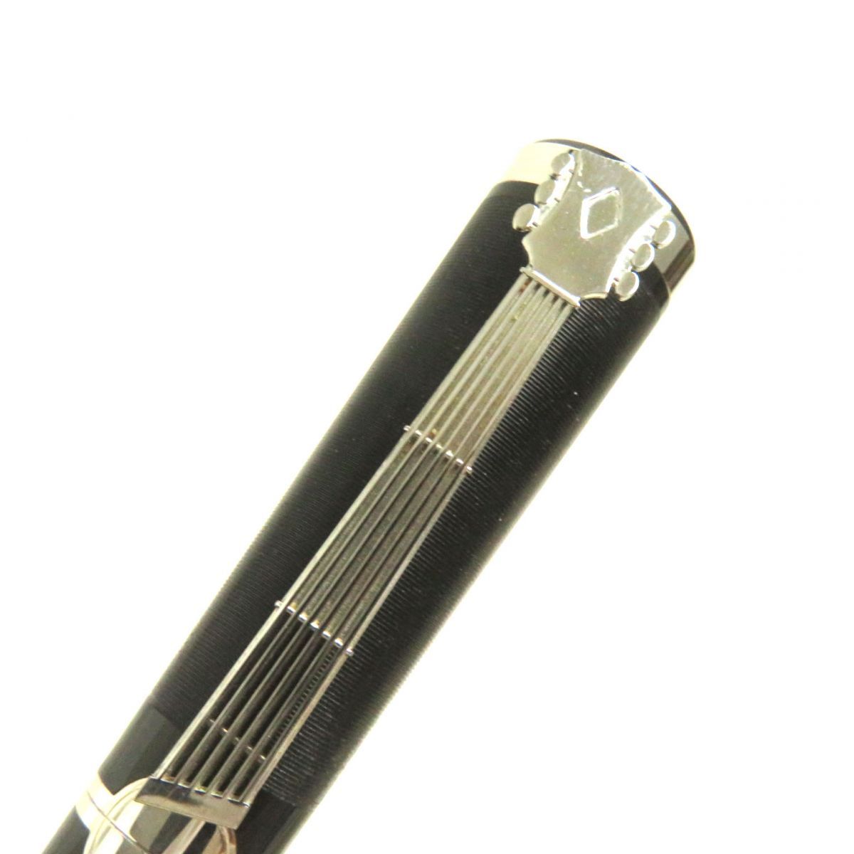 MONTBLANC - 美品▼MONTBLANC モンブラン ジョンレノンスペシャルエディション ツイスト式 ドネーションペン/ボールペン ブラック×シルバー M 筆記◎ 美品▽MONTBLANC モンブラン ジョンレノンスペシャル
