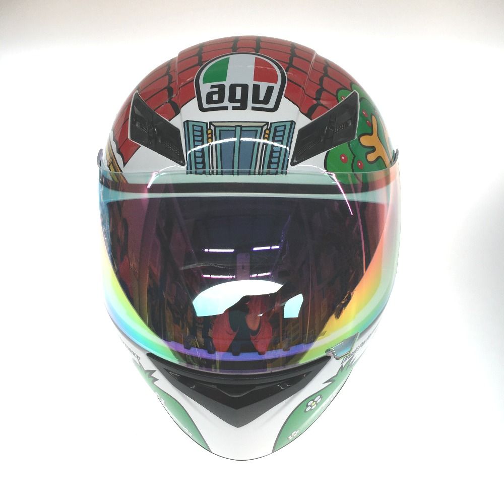 △△agv ヘルメット フルフェイス K-3 バレンティーノ ロッシ ハウス Lサイズ - メルカリ