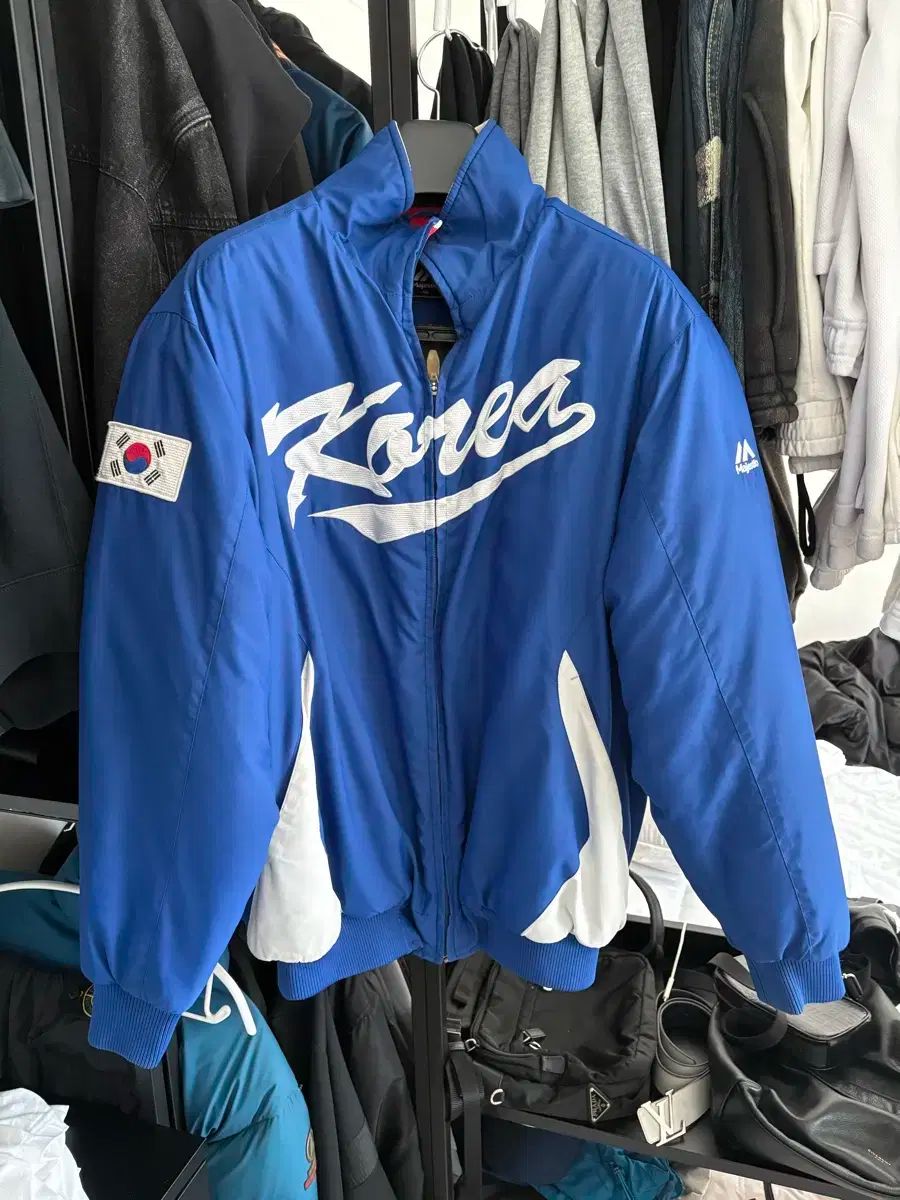 Majestic マジェスティック wbc コリア ウィンドブレーカー ブルー