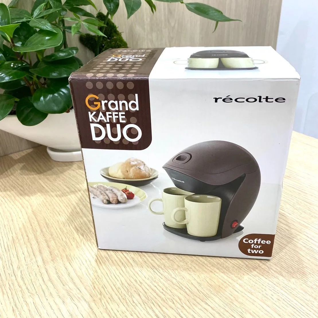 レコルト グランカフェデュオ コーヒーメーカー - 調理器具