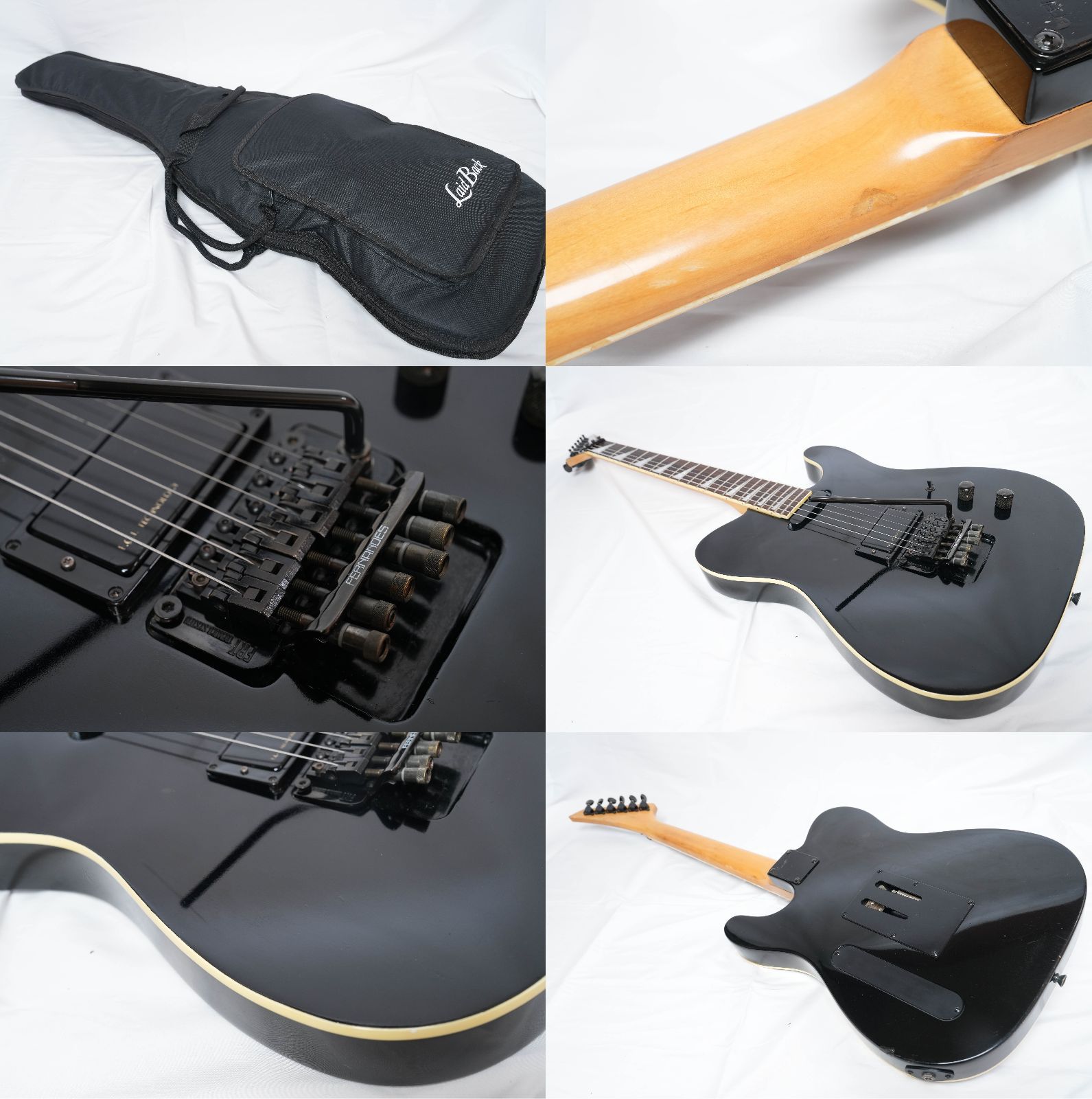 fernandes式トレモロギター ☆FERNANDES☆TEJ-80 TELECASTER FRTロック式トレモロ装備 後期