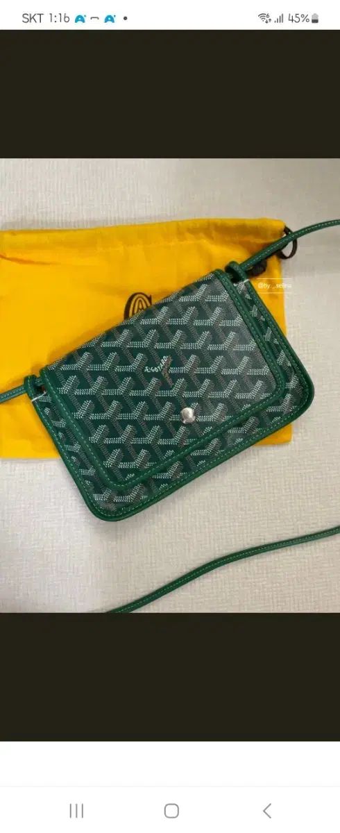 Goyard ゴヤール フルーレ クロスバッグ