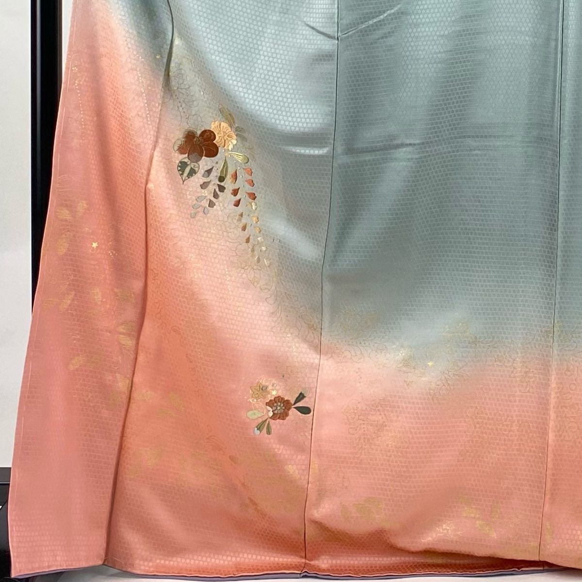 【美品】振袖　正絹100% 5点　フルセット　身丈159cm 花車　橙 正絹振袖 女性着物 | 通販・人気ランキング - 価格.com 【美品】振袖