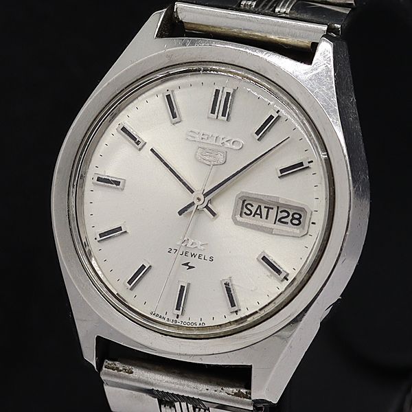 セイコー AT/自動巻 5139-7000 セイコー5 デラックス デイデイト 27石
