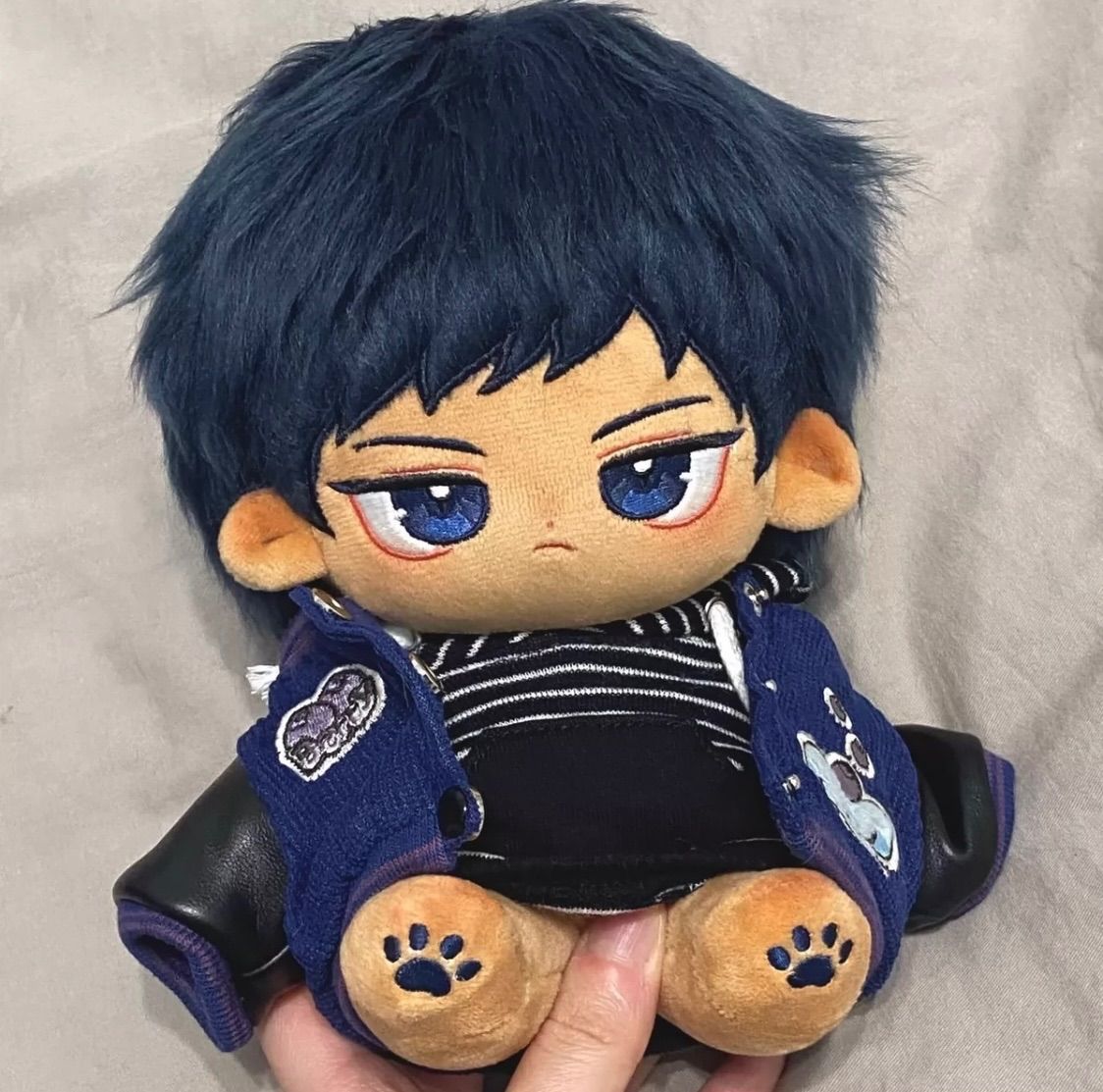 全信頼を寄せる ☆黒子のバスケ 青峰大輝 本体のみ 着せ替えぬいぐるみ 20cm ぬいぐるみ