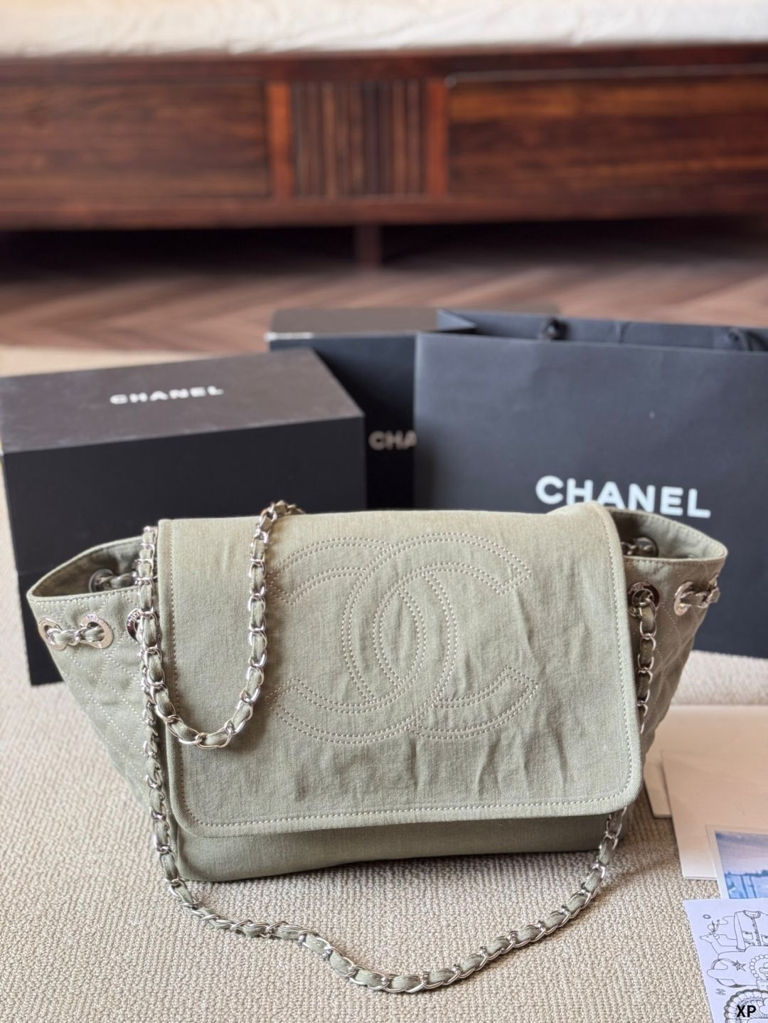 今日特価】Vintage CHANEL デニム トートバッグ-WTO輸入2 - メルカリ
