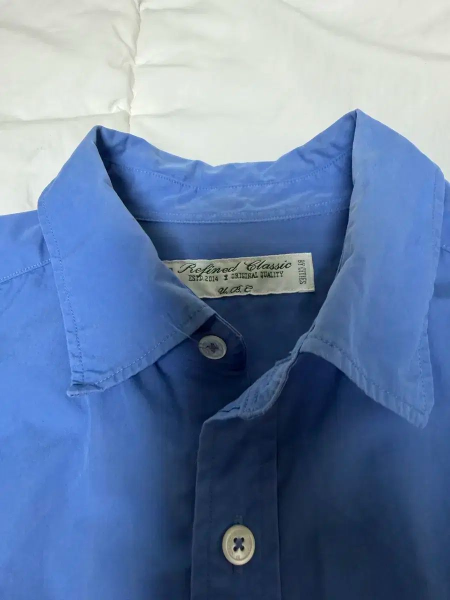 アーバニック30 콤브 シャツ セルリアン ブルー NICORILABO_COM