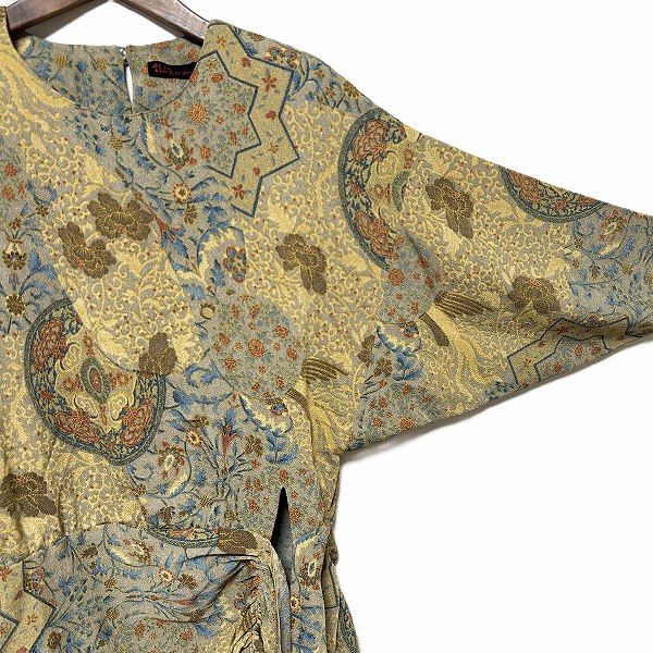 高品質、全国送料無料！ anc シセンドウ 詩仙堂 ヒトシタムラ チュニック ベージュ マルチ ドルマン ちりめん 変形 アシンメトリー レディース 968571 100% 品質保証。