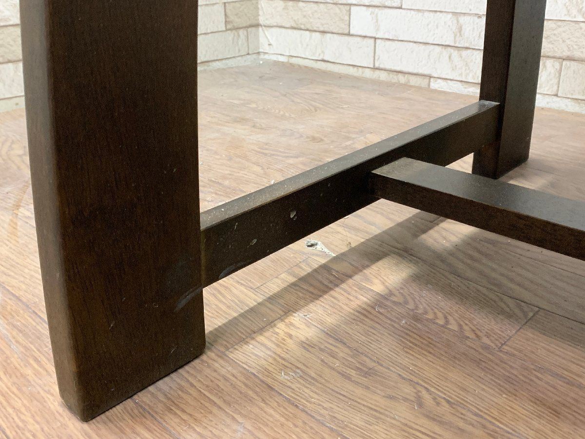 karimoku カリモク RUSTIC ベンチ 木製 背もたれ無し たのメル便