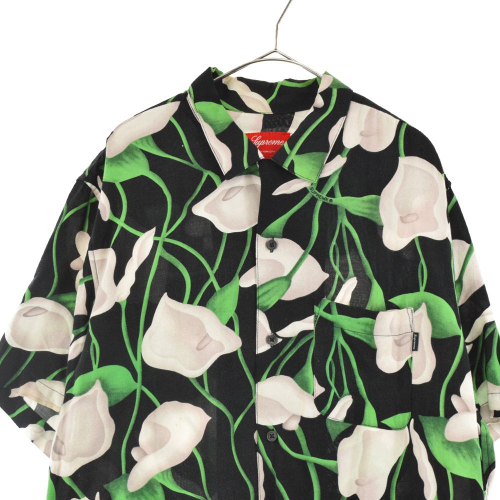 【希少】シュプリーム アロハシャツ 18ss Lily Rayon Shirt Supreme Lily Rayon Shirt (SS18) - $138