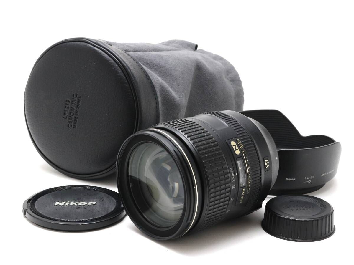 AB Nikon ニコン AF-S NIKKOR 24-120mm F4G ED VR ブラック 初期不良返品対応 44-166