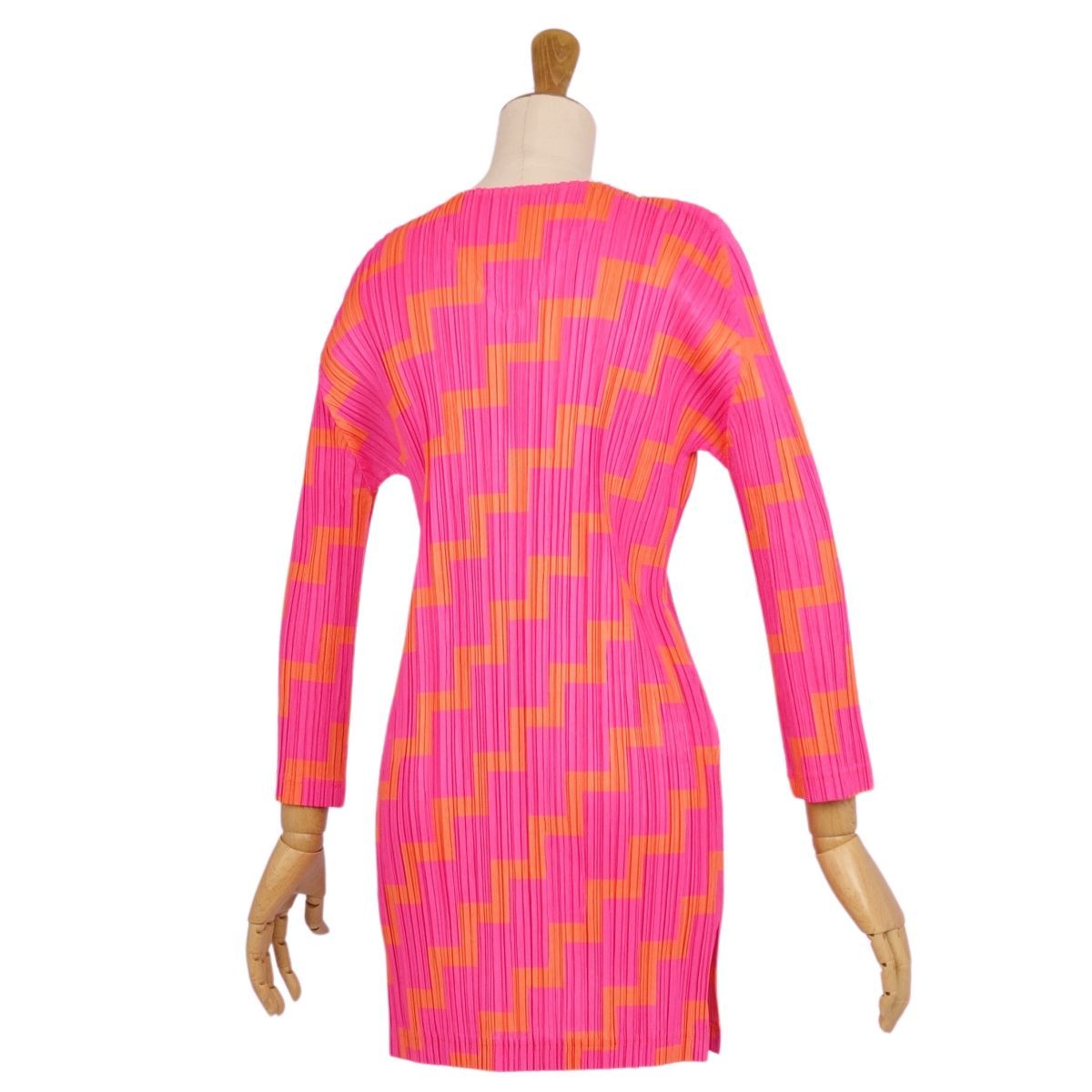 極美品 プリーツプリーズ イッセイミヤケ PLEATS PLEASE ワンピース