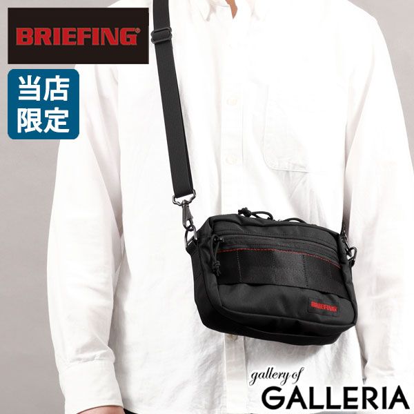 当店 モデル 日本正規品 ブリーフィング ショルダーバッグ メンズ レディース BRIEFING 別注 BRW241L27 ブラック 010