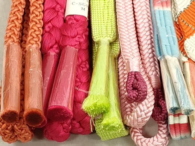 平和屋着物○和装小物 帯締め10本 逸品 未使用 DAAT0827by