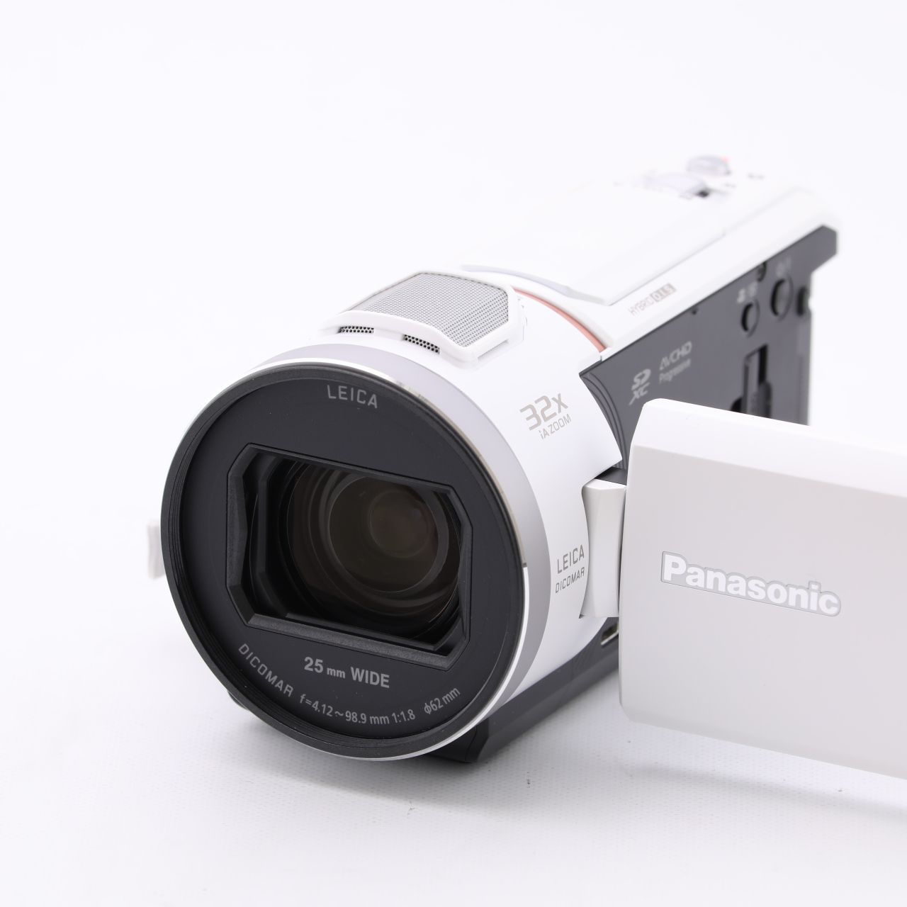 Panasonic 4Kビデオカメラ HC-VX2M ホワイト パナソニック4Kビデオ ...