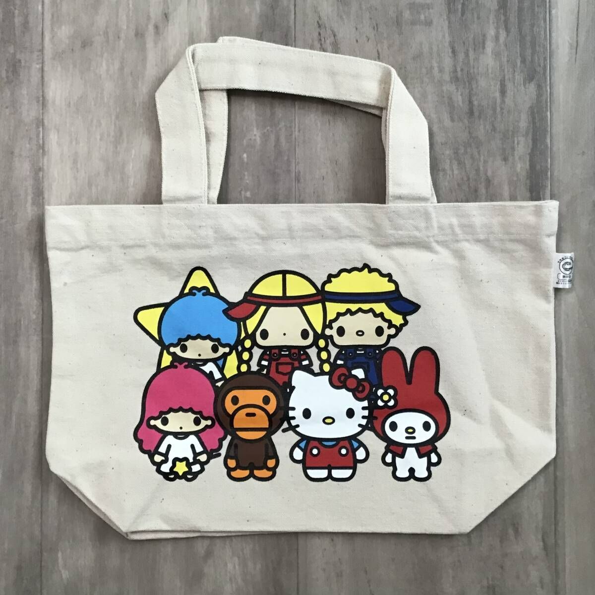 A BATHING APEマイロ &サンリオコラボトートバッグ