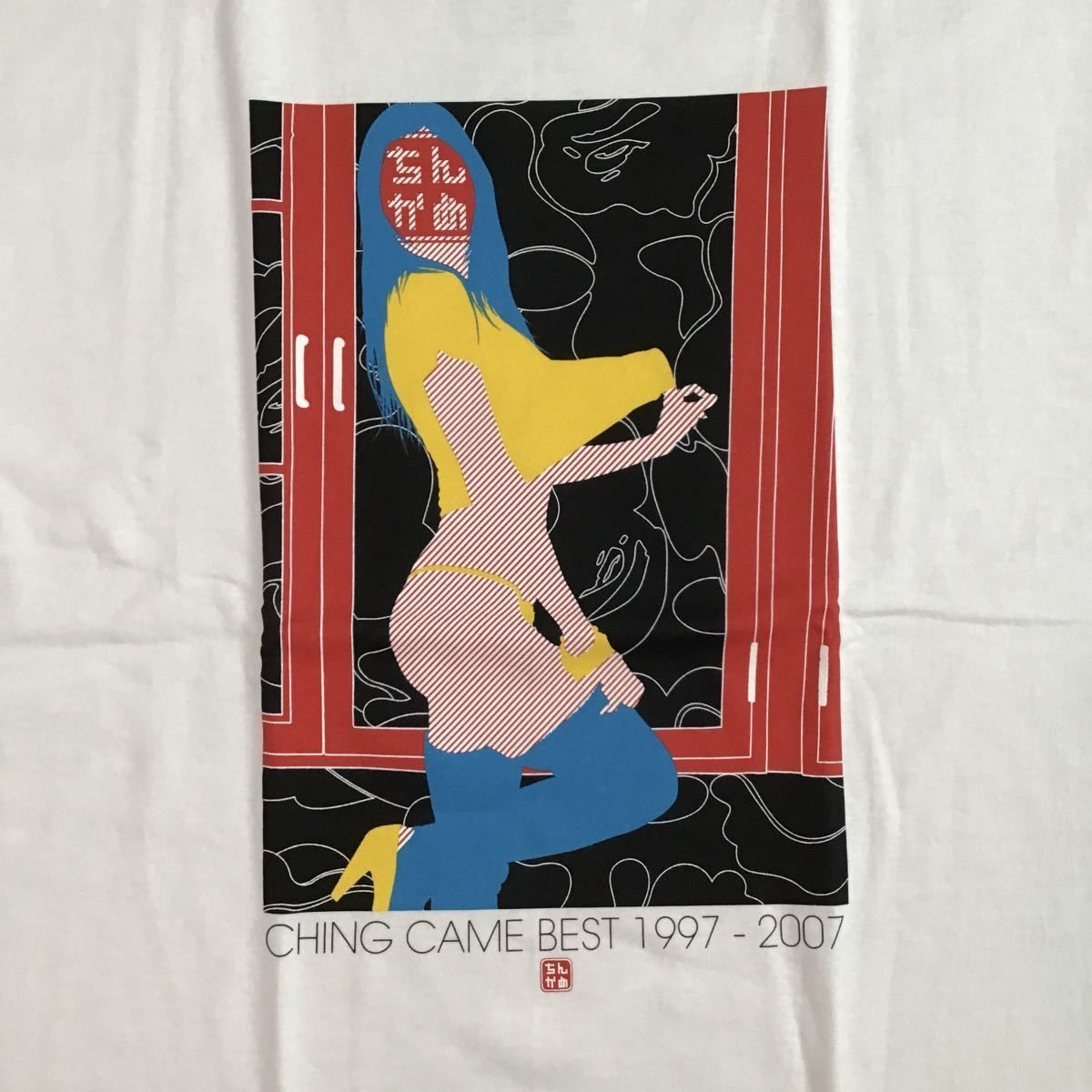 A BATHING APE　ちんかめTシャツ ☆新品☆ 2008年 ちんかめ × BAPE 10周年記念 アート Tシャツ L
