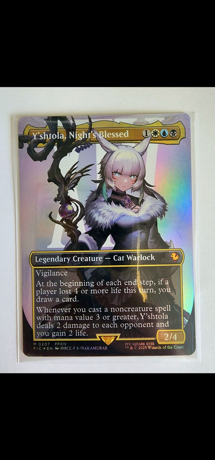 MTG 魔女 ヤシュトラ Y shtola foil 英語 ファイナルファンタジー ゲーム カードゲーム finalfantasy card game