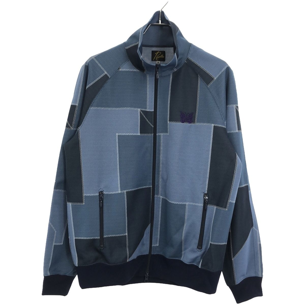 美品　needles トラックジャケット　サックスブルー　トラックパンツ