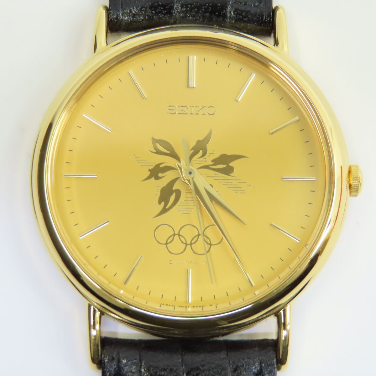 SEIKO セイコー 長野オリンピック記念モデル 7N21-8A00 ゴールド SEIKO セイコー 長野オリンピック記念モデル 7N21-8A00 ゴールド