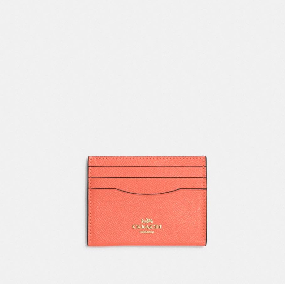 CO-311】COACH コーチ カードケース CH145 ピンク 