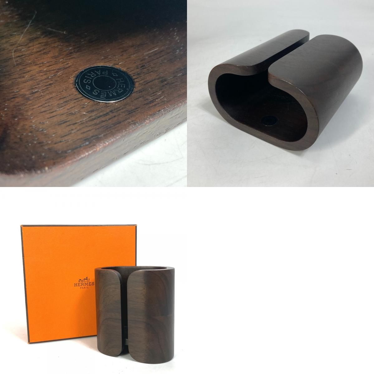 エルメス ペン立て ペンケース ペンスタンド ロゴ オブジェ 小物