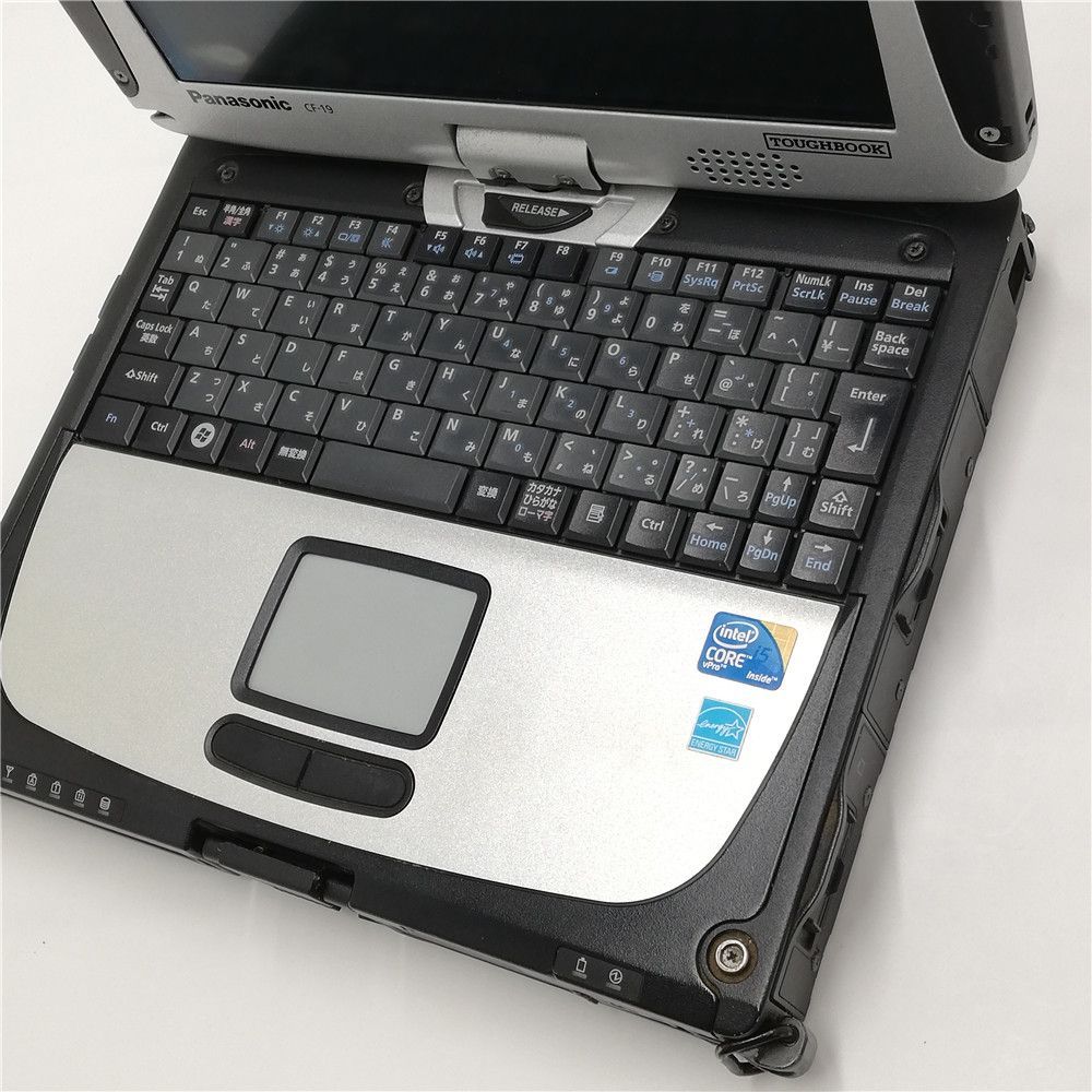 ◆TOUGHBOOK タフブック ◆CF-19RW1ADS ◆Core i5/540UM 160G 2G 10.4TFT 無線 タッチパネル Win7Pro 3990H