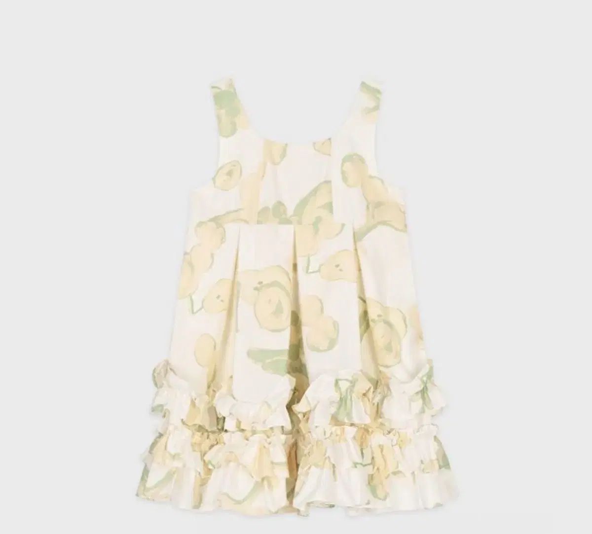 ★SINOON★フリル スリーブレス ドレス ☆SINOON☆Frill Sleeveless Dress☆フリル スリーブレス ドレス