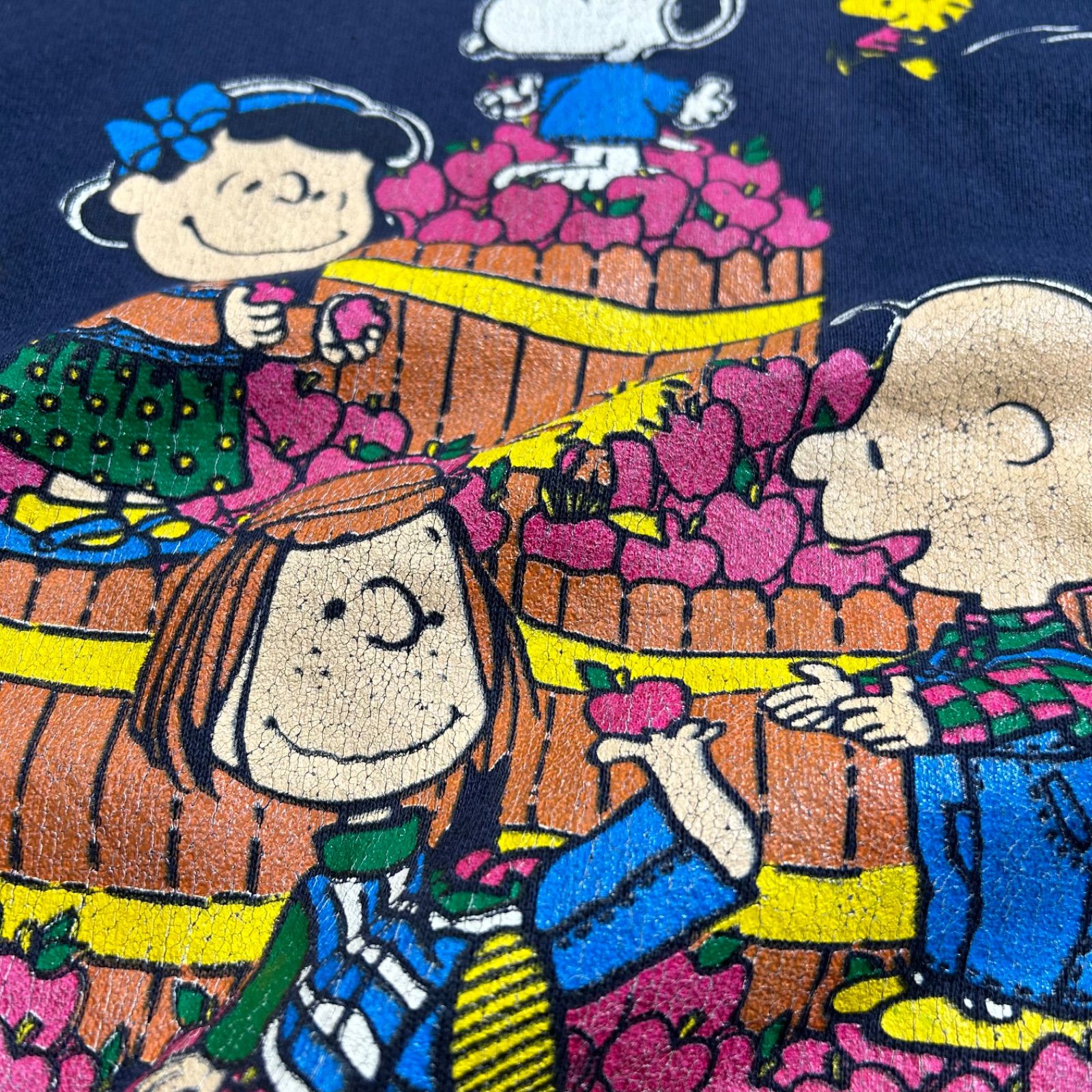 スヌーピー ヴィンテージ スウェット PEANUTS 80s 90s アメリカ製 USA製 スヌーピー ヴィンテージ ピーナッツ キャラクター