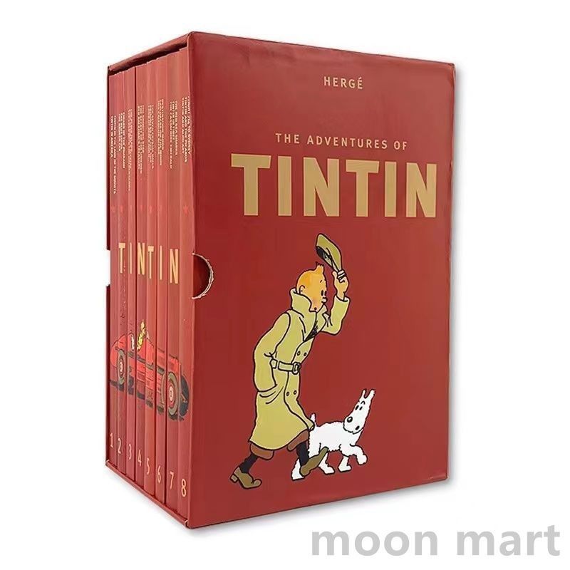 【返品送料無料】 TinTin of adventures The タンタンの冒険 英語絵本 8冊 洋書 洋書
