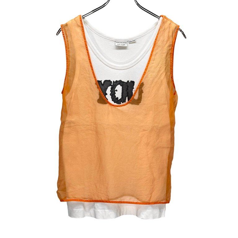 DRIES VAN NOTEN × LEN LYE 21SS シルクオーガンジードッキング 