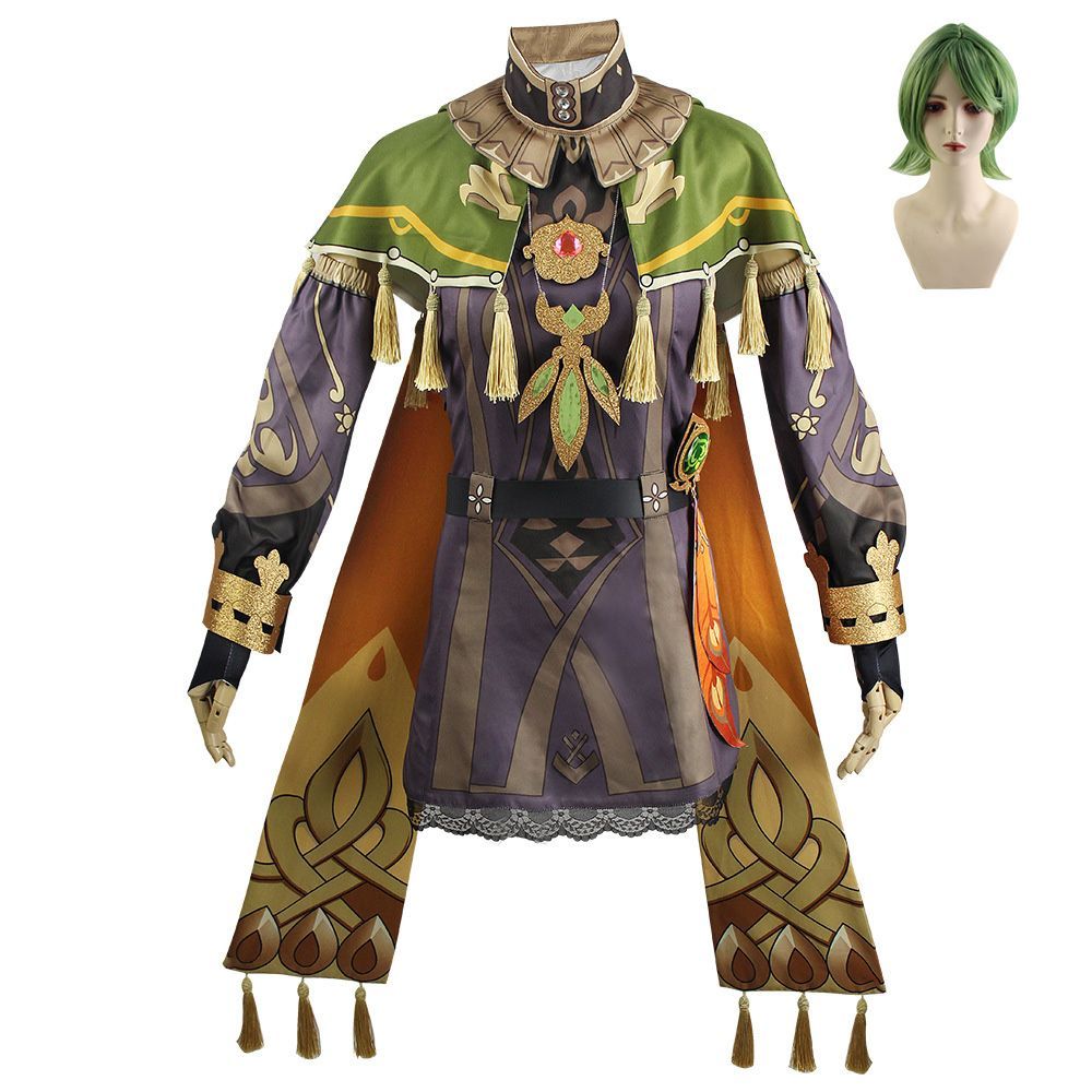 原神 コレイ Collei コスプレ衣装 ウィッグ付き げんしん