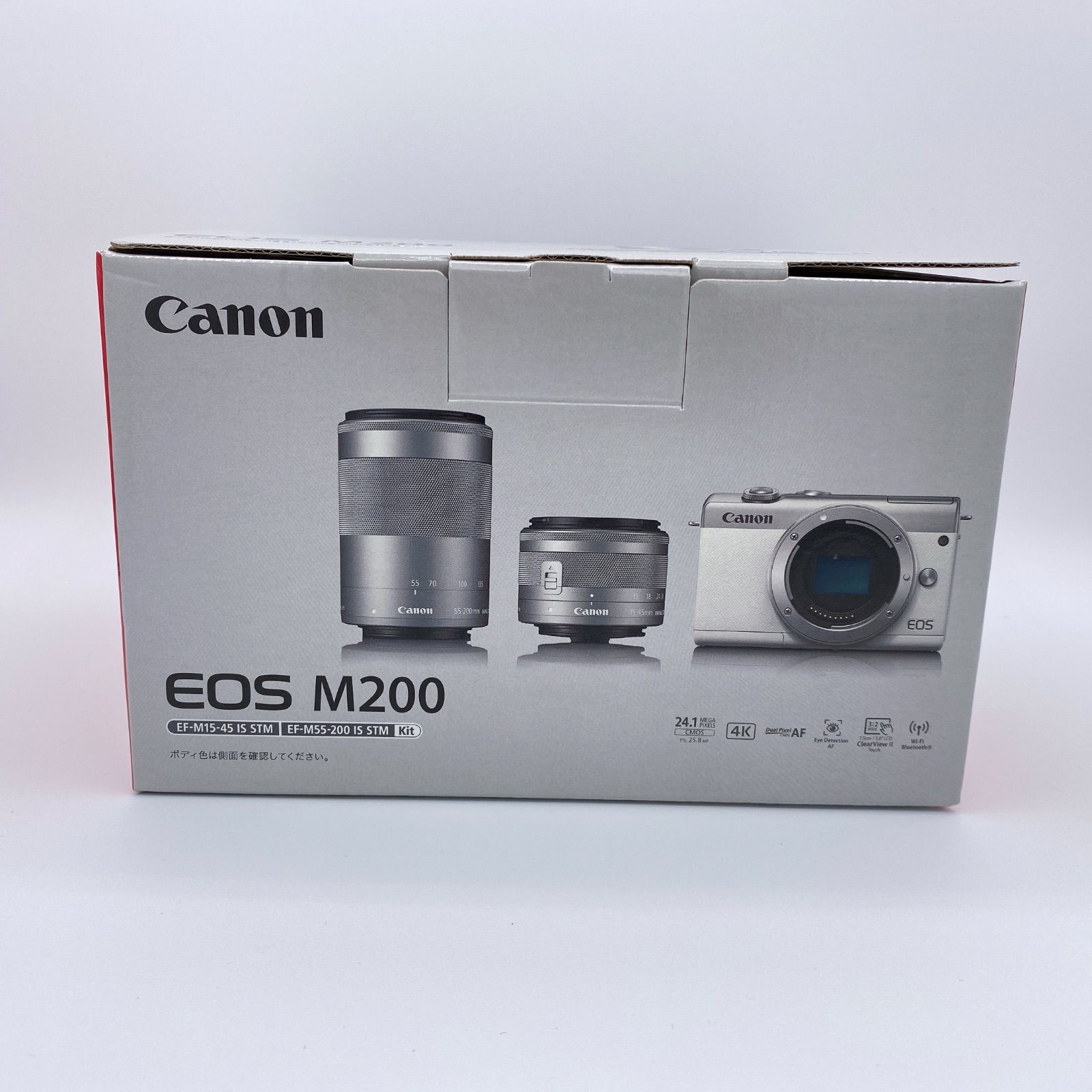 CANON EOS M200 ダブルズームキット完品 ミラーレス一眼レフ - メルカリ