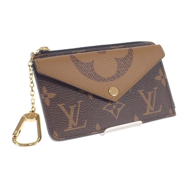 【中古】【Aランク】LOUIS VUITTON ルイヴィトン ポルト・カルト・レクトヴェルソ コインケース M81303 カードケース モノグラムリバース ユニセックス【ISEYA】