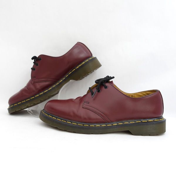 Dr.Martens / ドクターマーチン ◆3ホールシューズ/レザー/ブラウン/サイズUR7　 10084 【メンズ/MEN/男性/ボーイズ/紳士】【靴/クツ/シューズ/SHOES】 メンズファッション【中古】 