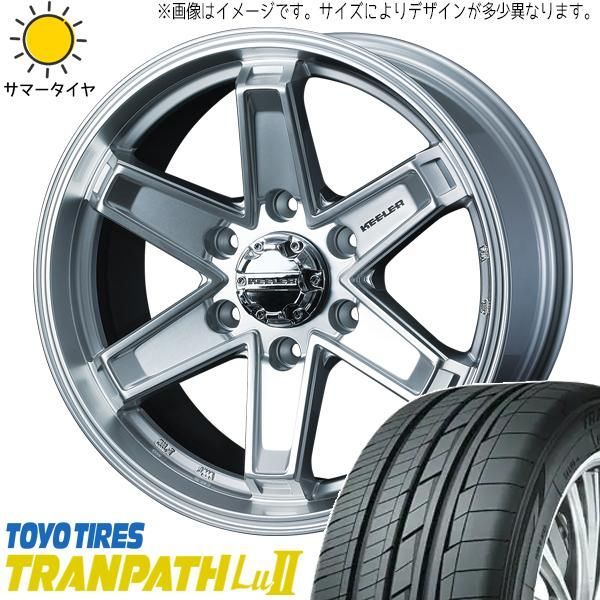 ハイエース 200系 215/65R16 ホイールセット | トーヨー トランパス LU2 & キーラータクティクス 16インチ 6穴139.7 -  メルカリ