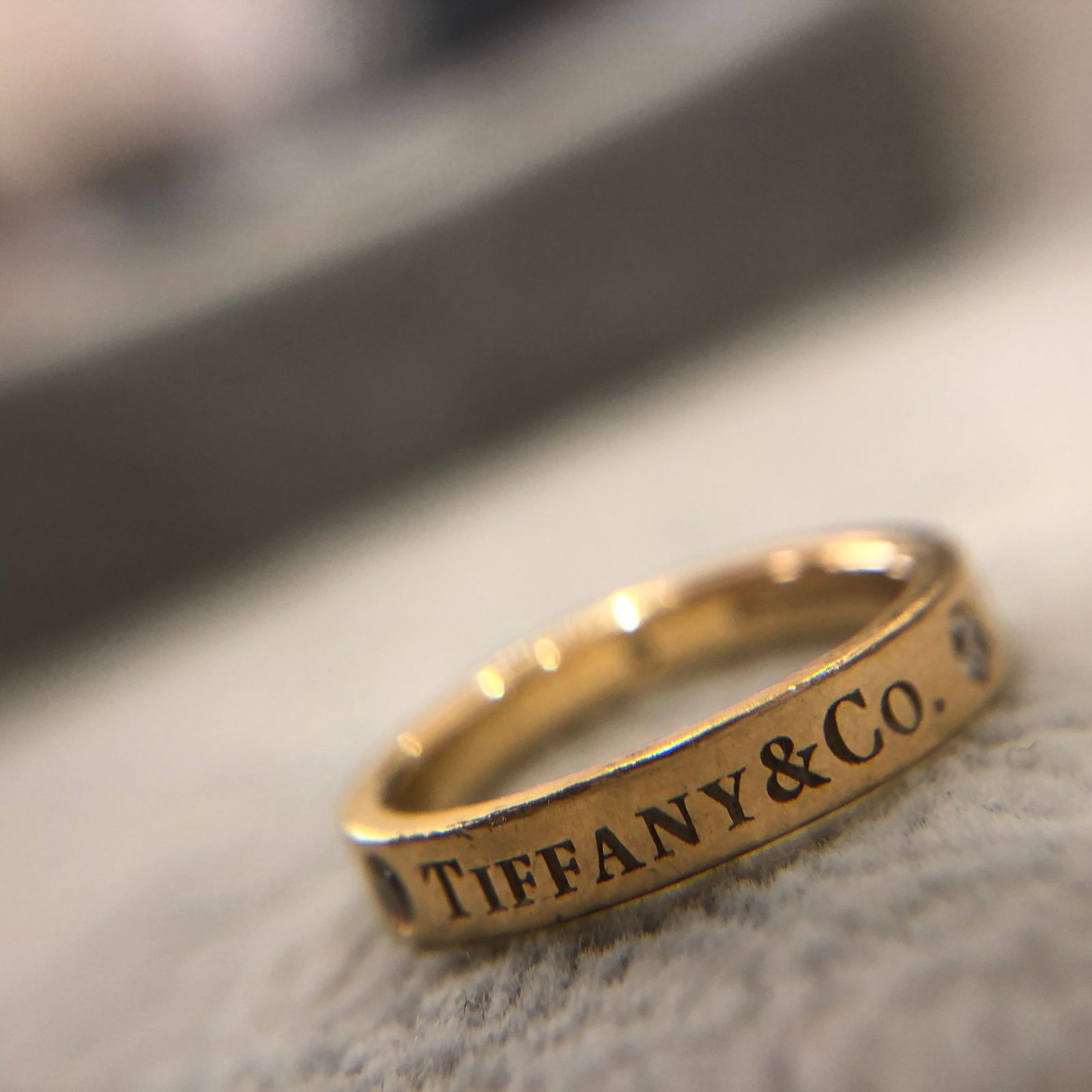 レディースリング 本物 正規品 ティファニー Tiffany バンドリング 