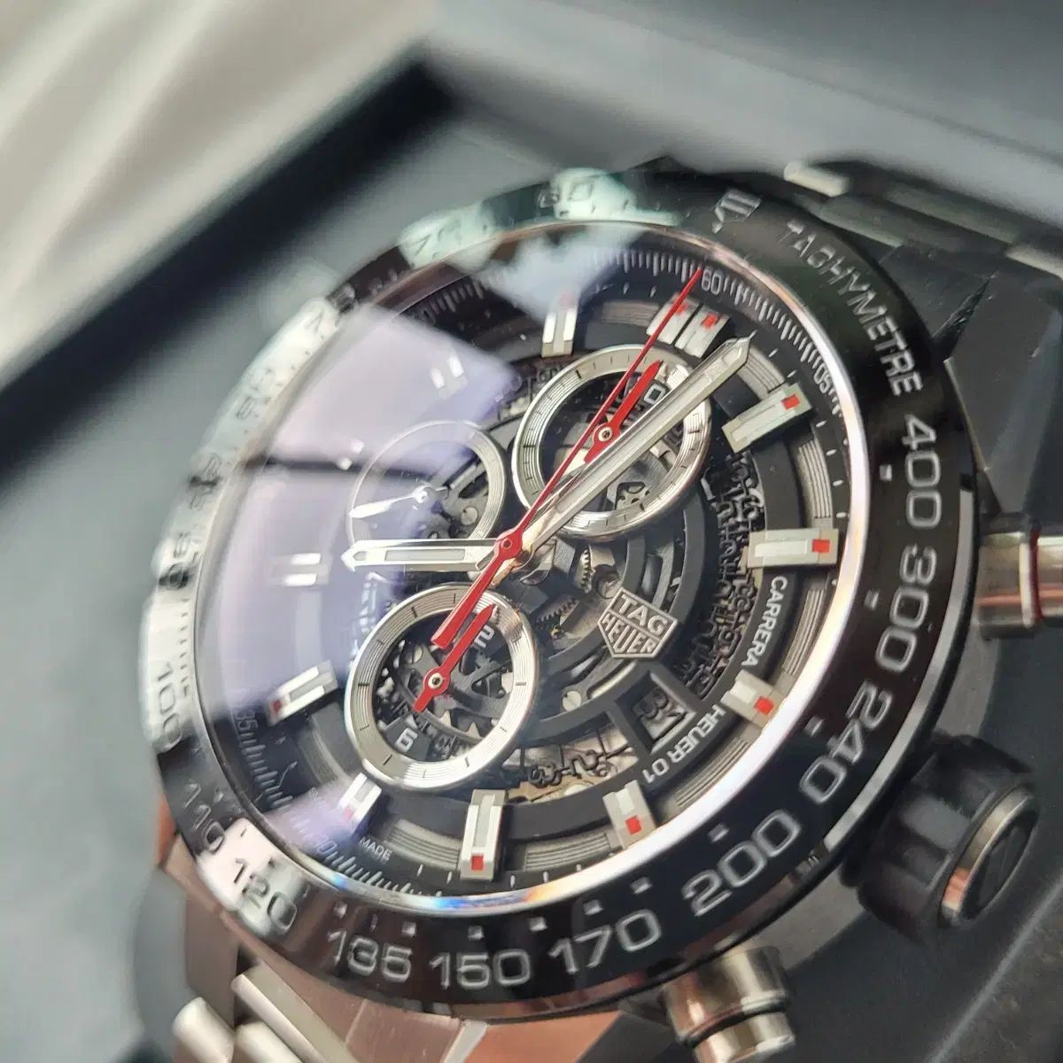 TAG Heuer(タグホイヤー) 01 スケルトン オートマティック 時計