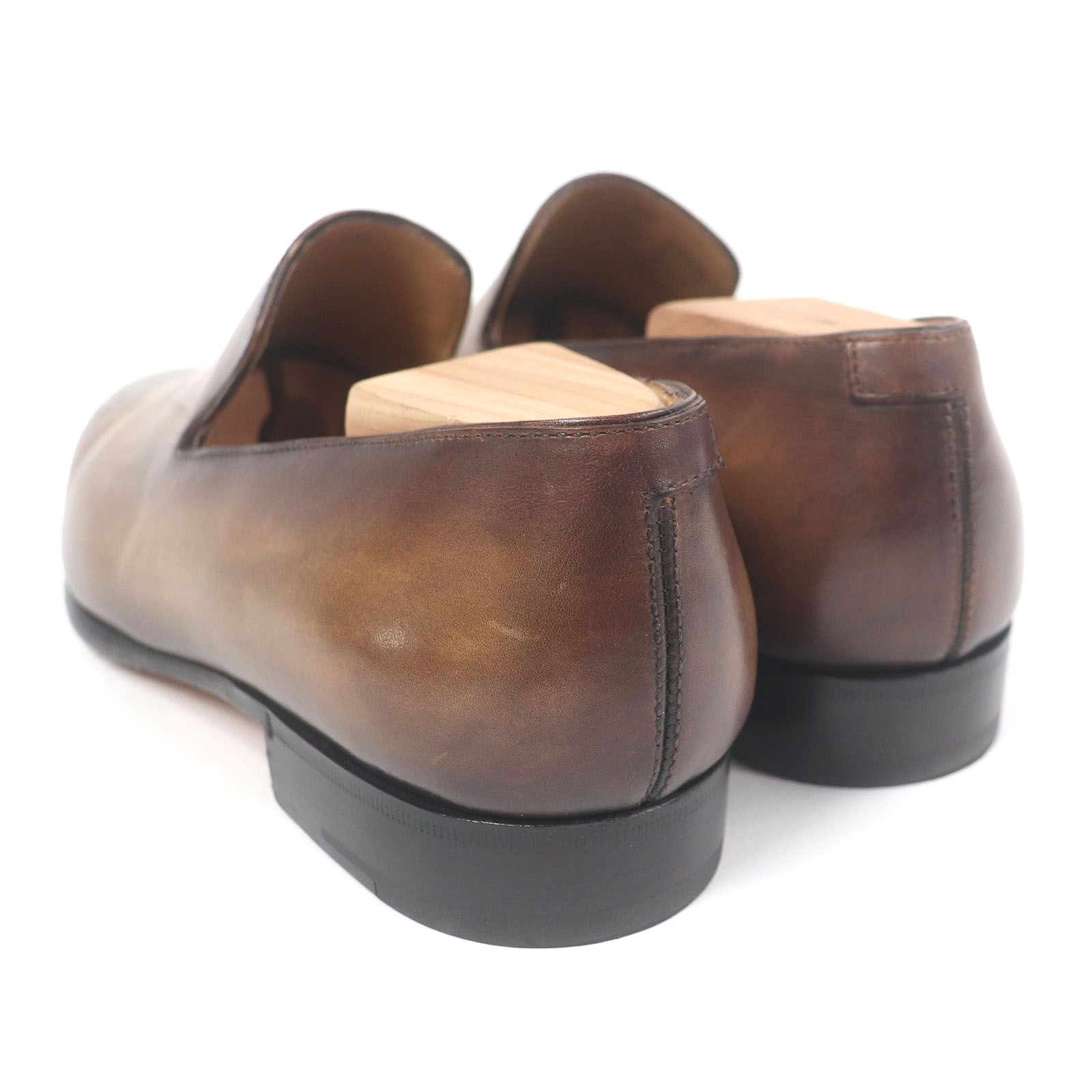 美品□Berluti ベルルッティ CURSIVE GALET レザー カリグラフィ