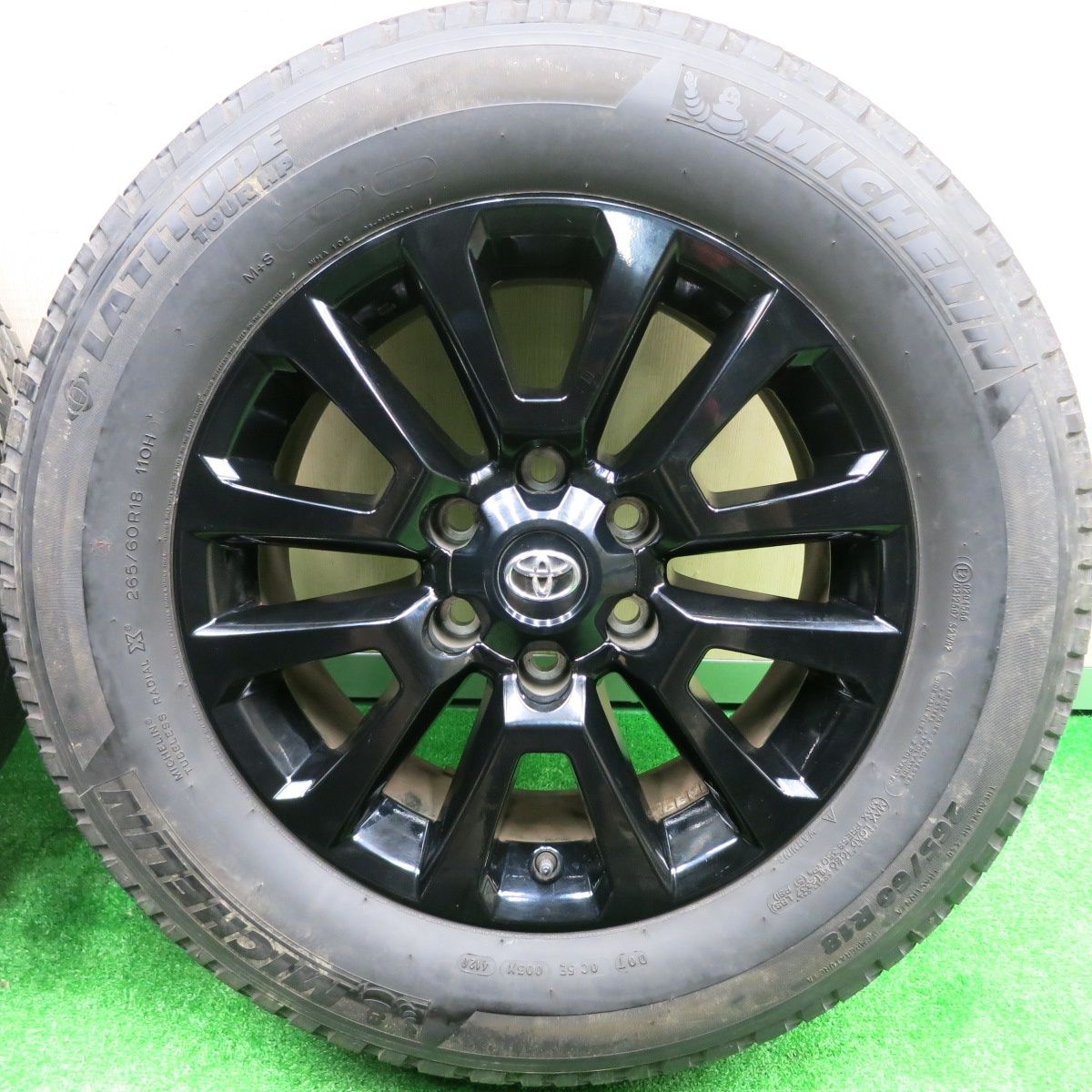 150系 ランクルプラド ブラックエディション 265/60R18 ミシュラン